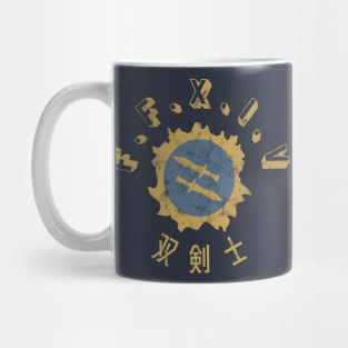 FFXIV Rogue Gold Kanji Icon Mug